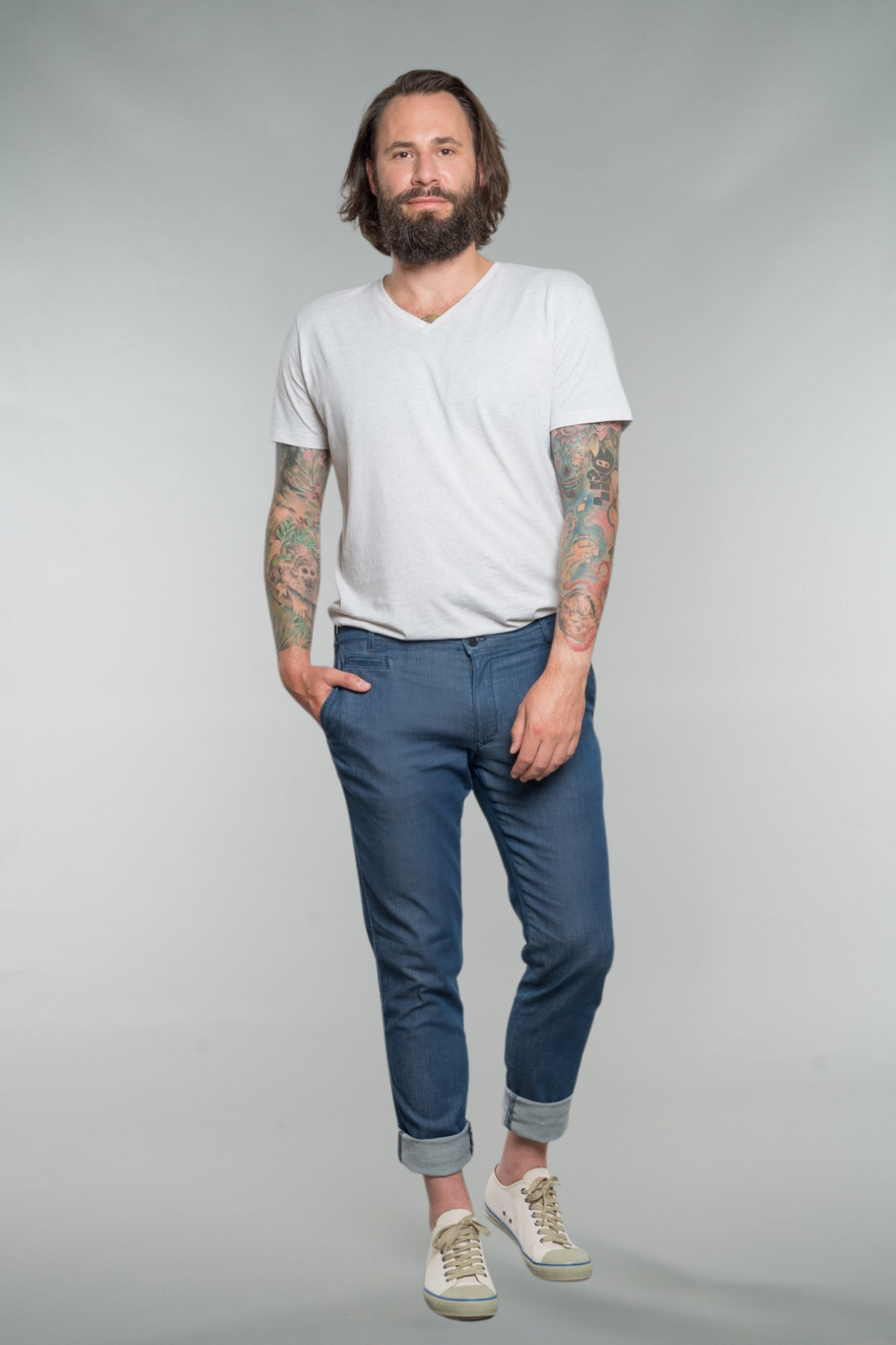 fv-Las:se | Chino | Slim Fit | Light Denim