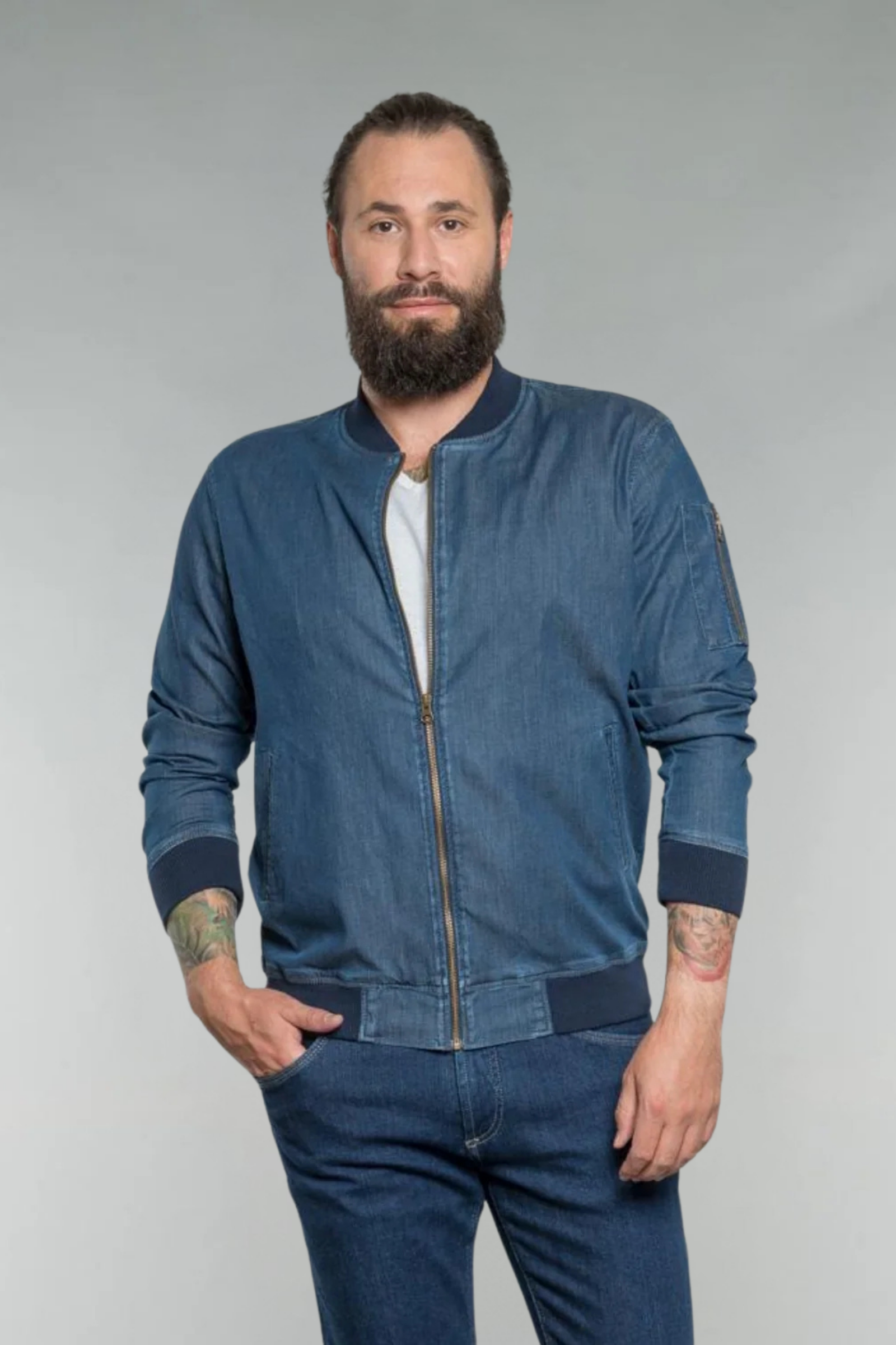 fv-Ti:ll | Blouson | Light Denim