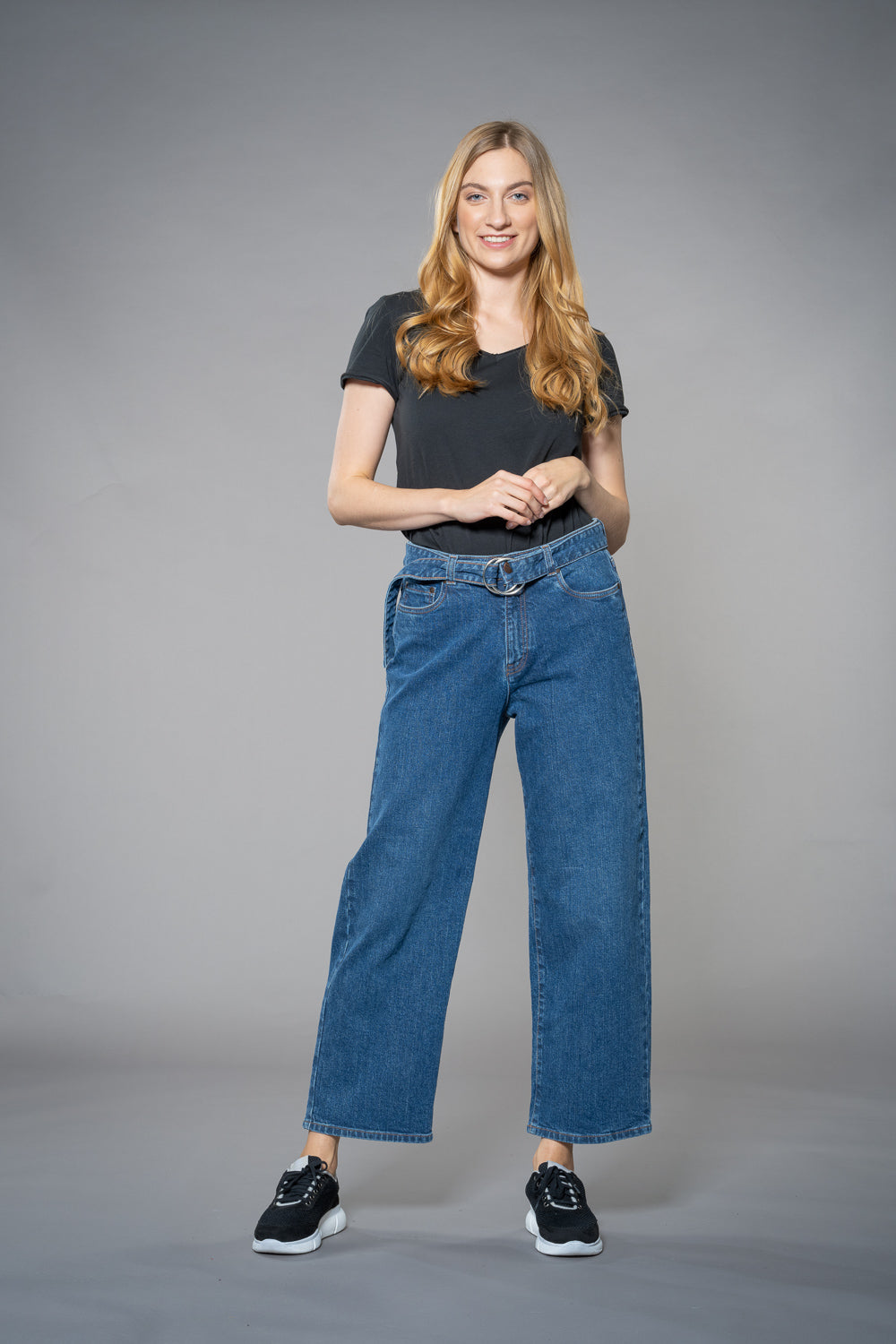 fv-Flo:ra | Wide Leg | High Waist | Ankle | Hemp Denim
