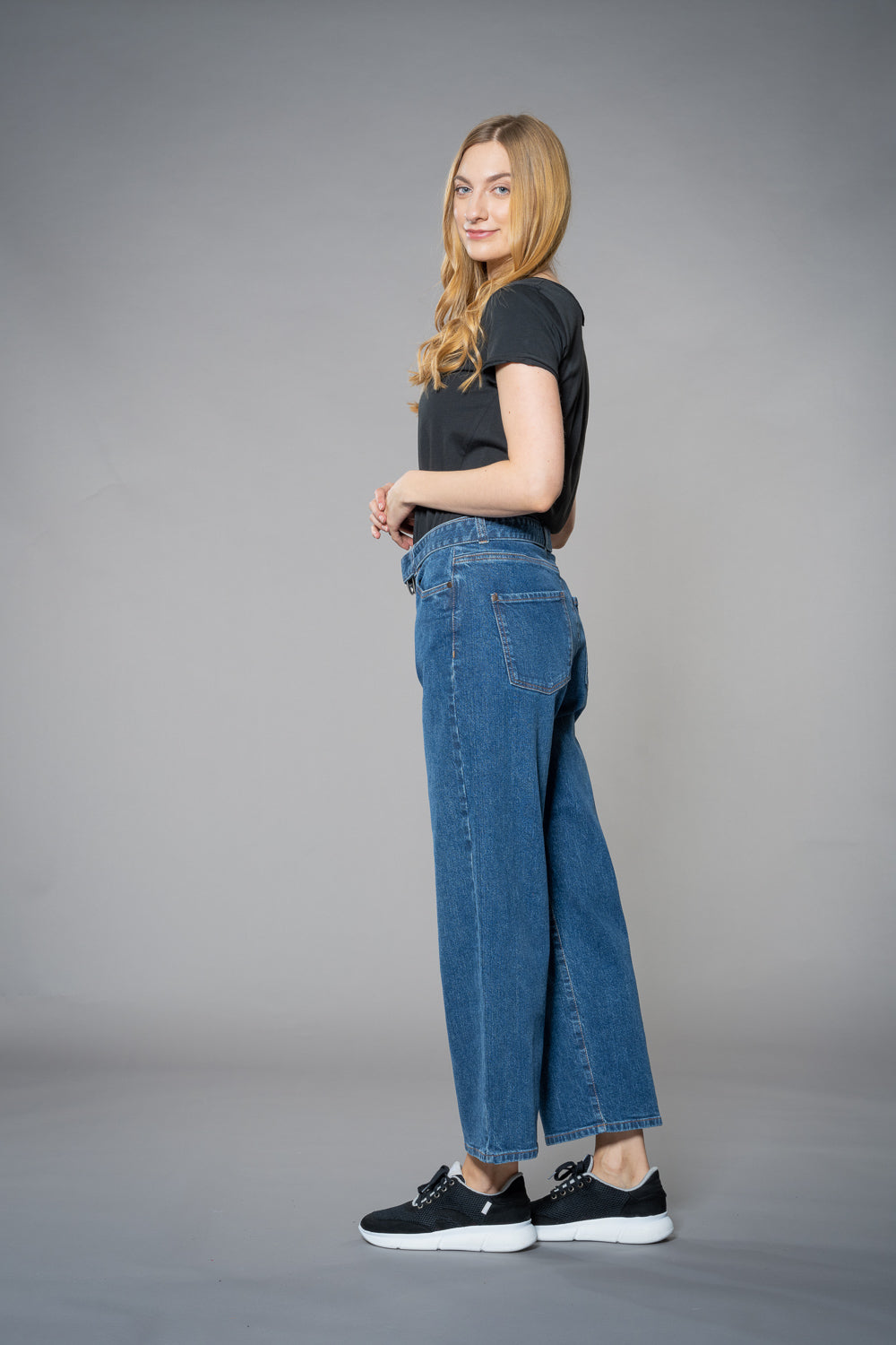 fv-Flo:ra | Wide Leg | High Waist | Ankle | Hemp Denim