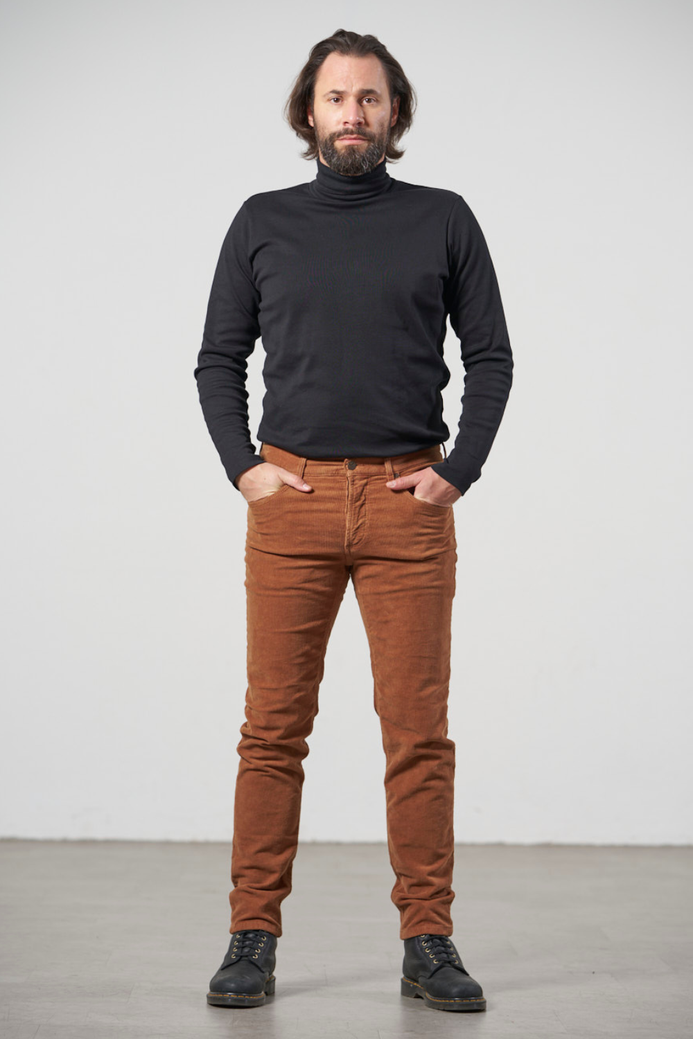 fv-Fi:nn | SlimFit | Medium Waist | Feinkord I feuervogl