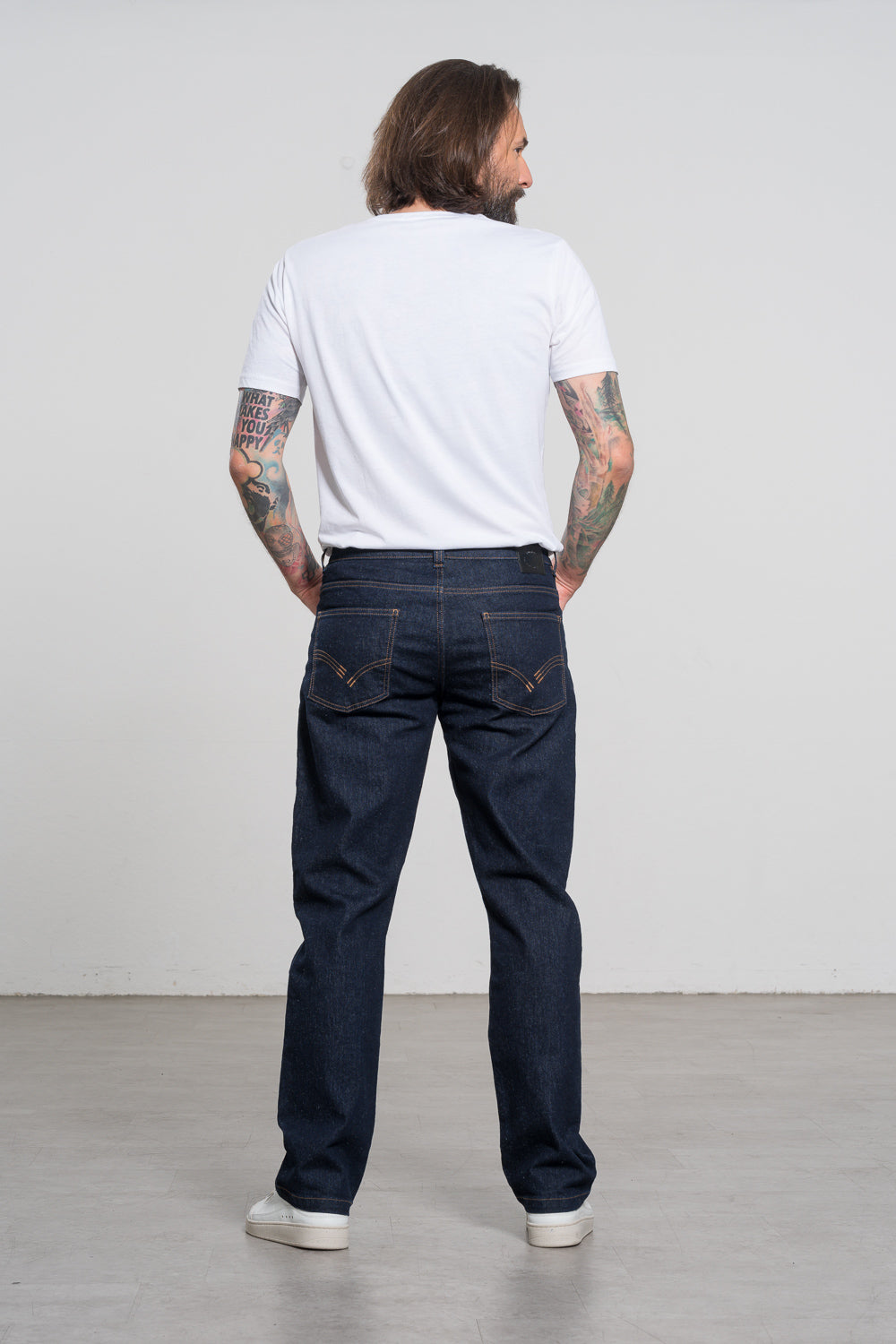 fv-Mi:lo | Straight Cut | Medium Waist | Hemp Denim