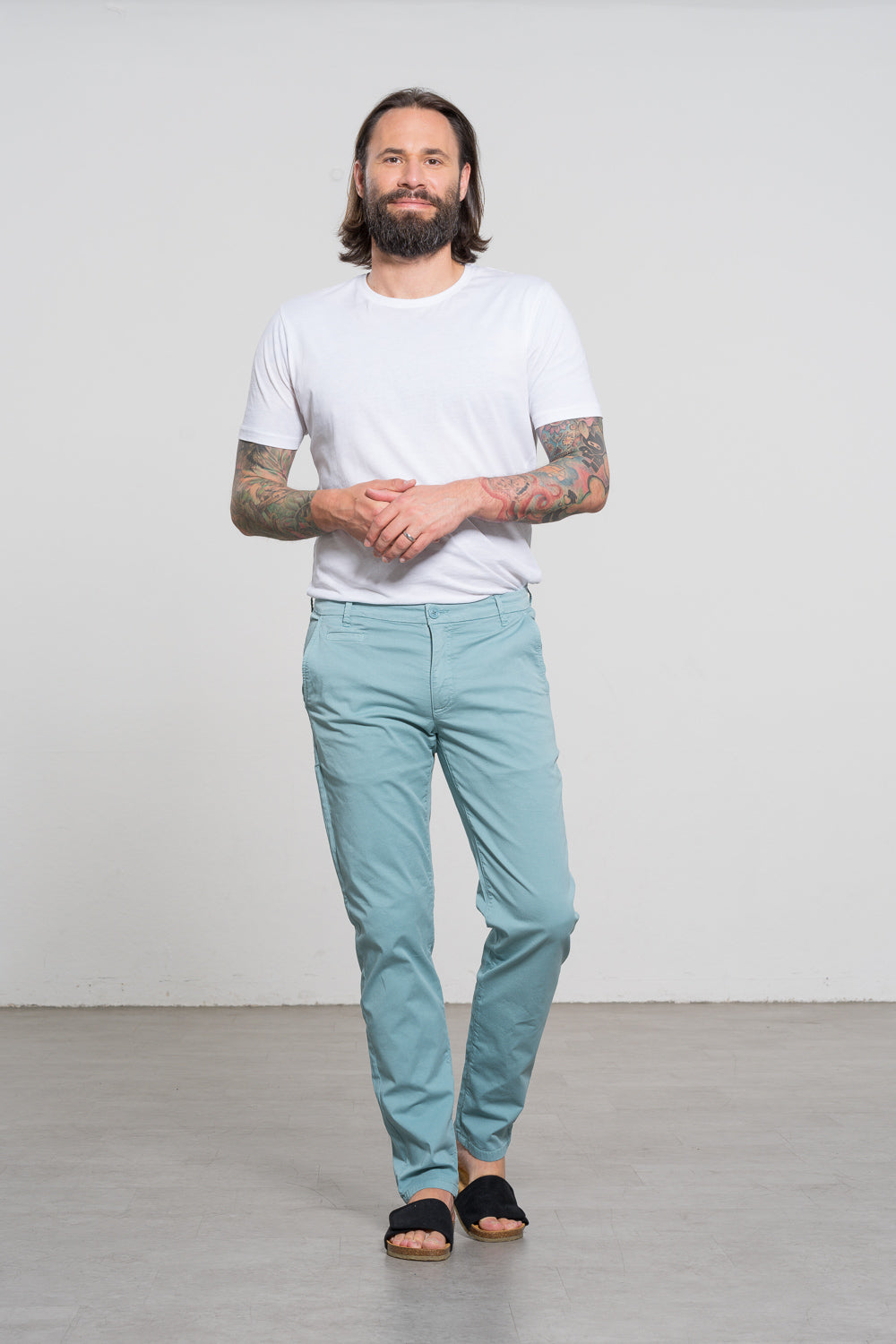fv-Las:se | Chino | Slim Fit | Soft Cotton I feuervogl
