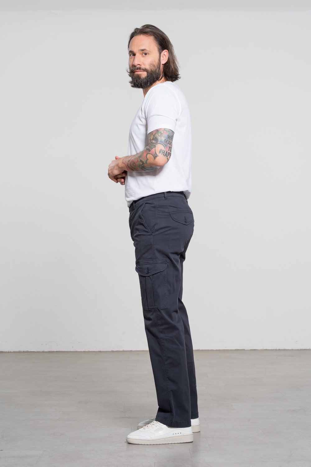fv-Mik:ko | Cargo | Slim Fit | Soft Cotton I feuervogl