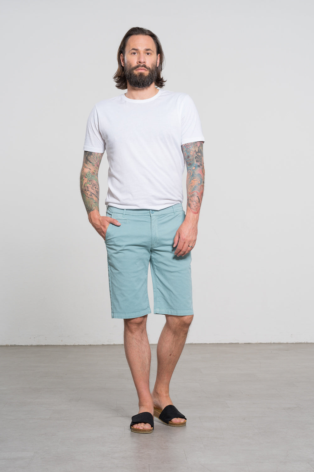fv-Li:am | Chino Shorts | Slim Fit | Soft Cotton I feuervogl