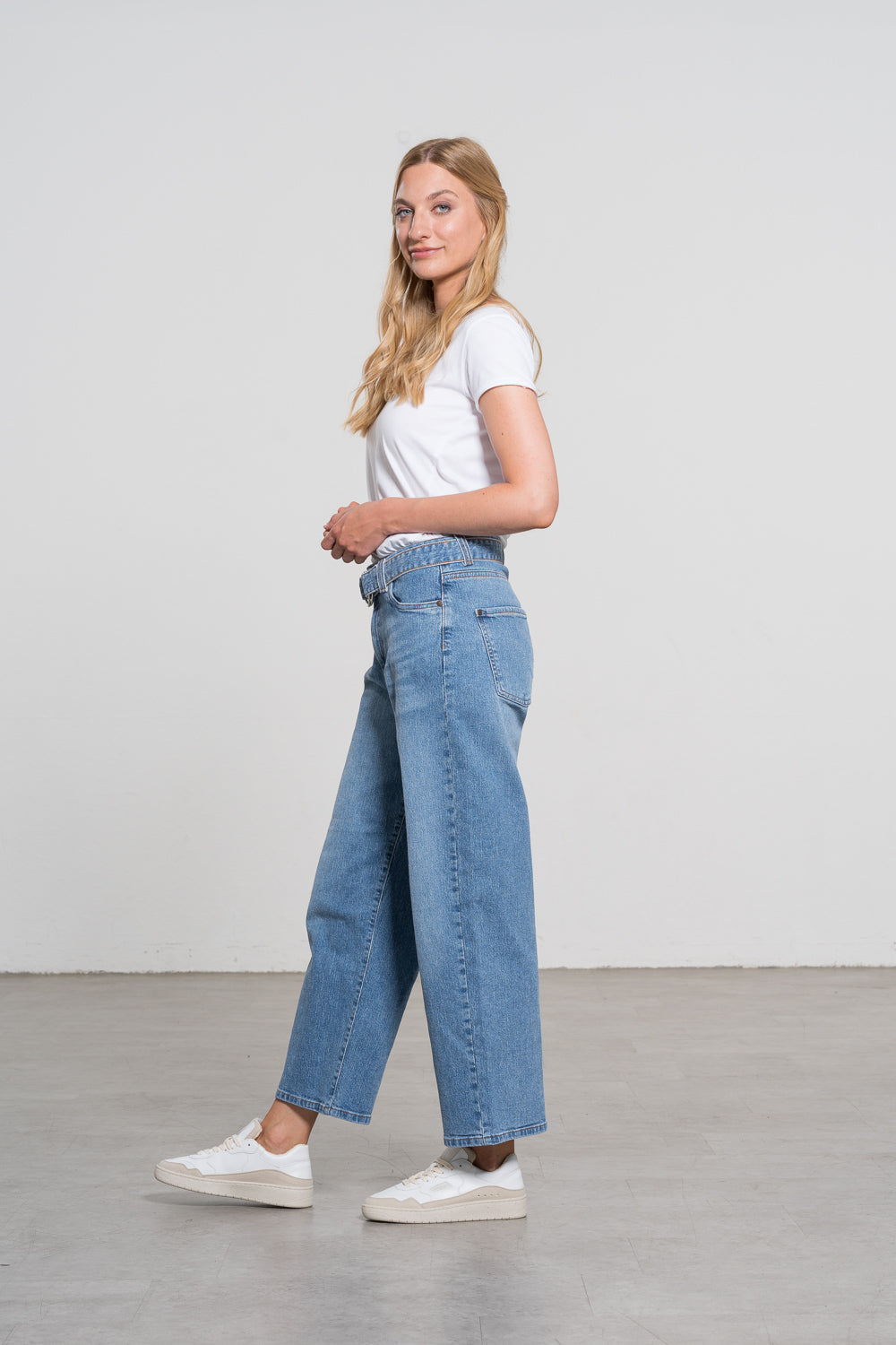 fv-Flo:ra | Wide Leg | High Waist | Ankle | Hemp Denim I feuervogl