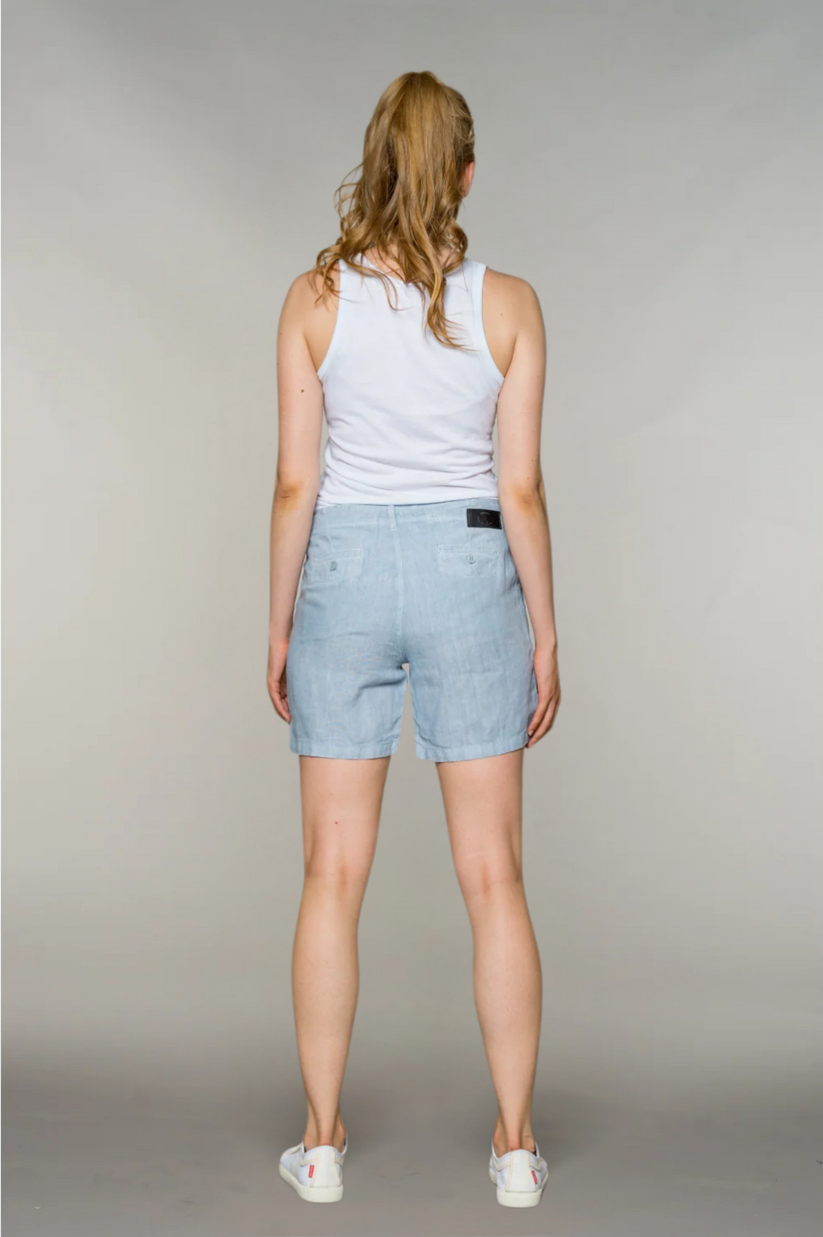 fv-Sti:na | Shorts | Pure Linen | Summersky