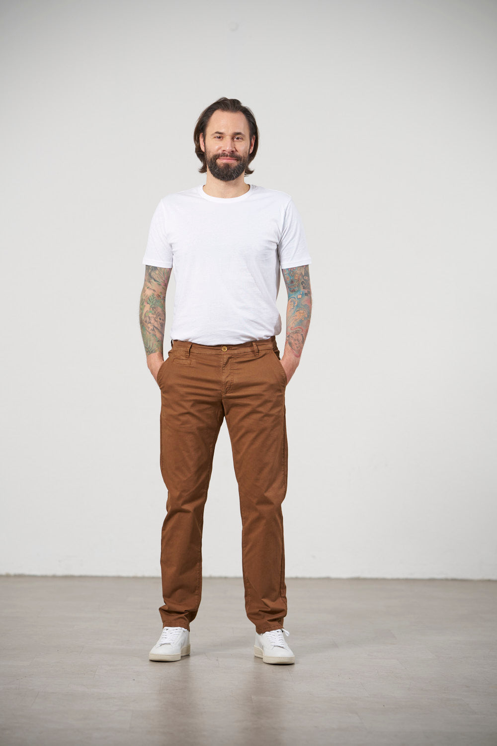 fv-Las:se | Chino | Slim Fit | Soft Cotton I feuervogl