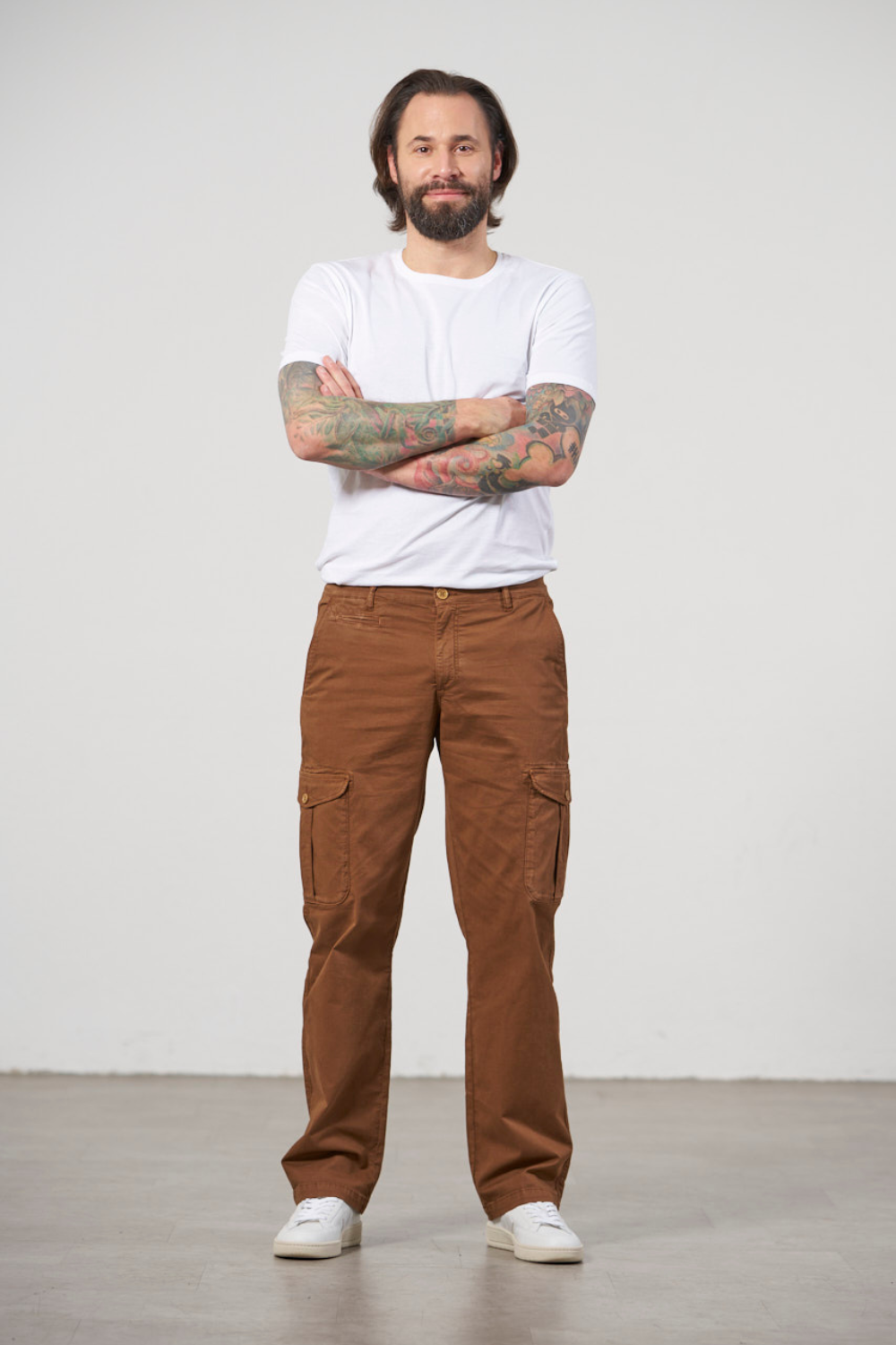 fv-Mik:ko | Cargo | Slim Fit | Soft Cotton I feuervogl