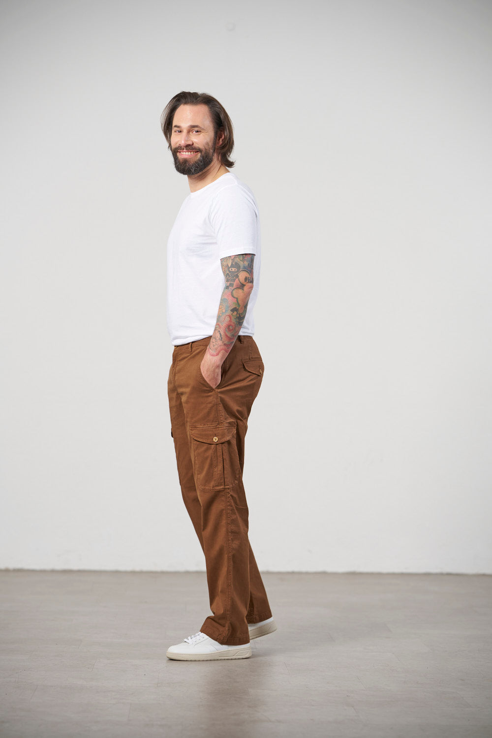 fv-Mik:ko | Cargo | Slim Fit | Soft Cotton I feuervogl