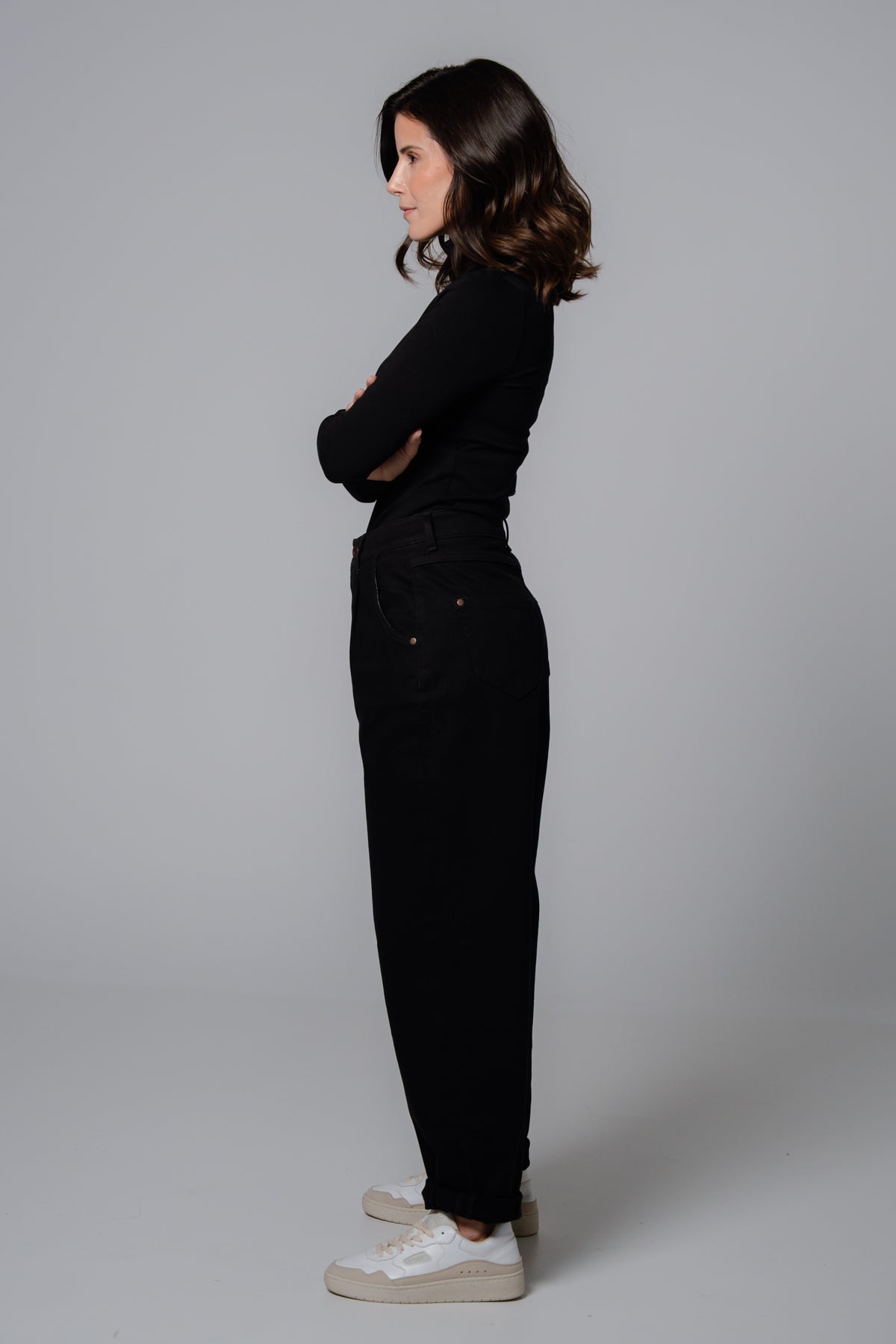 fv-Bel:la Balloon | High Waist | Stay Black Denim
