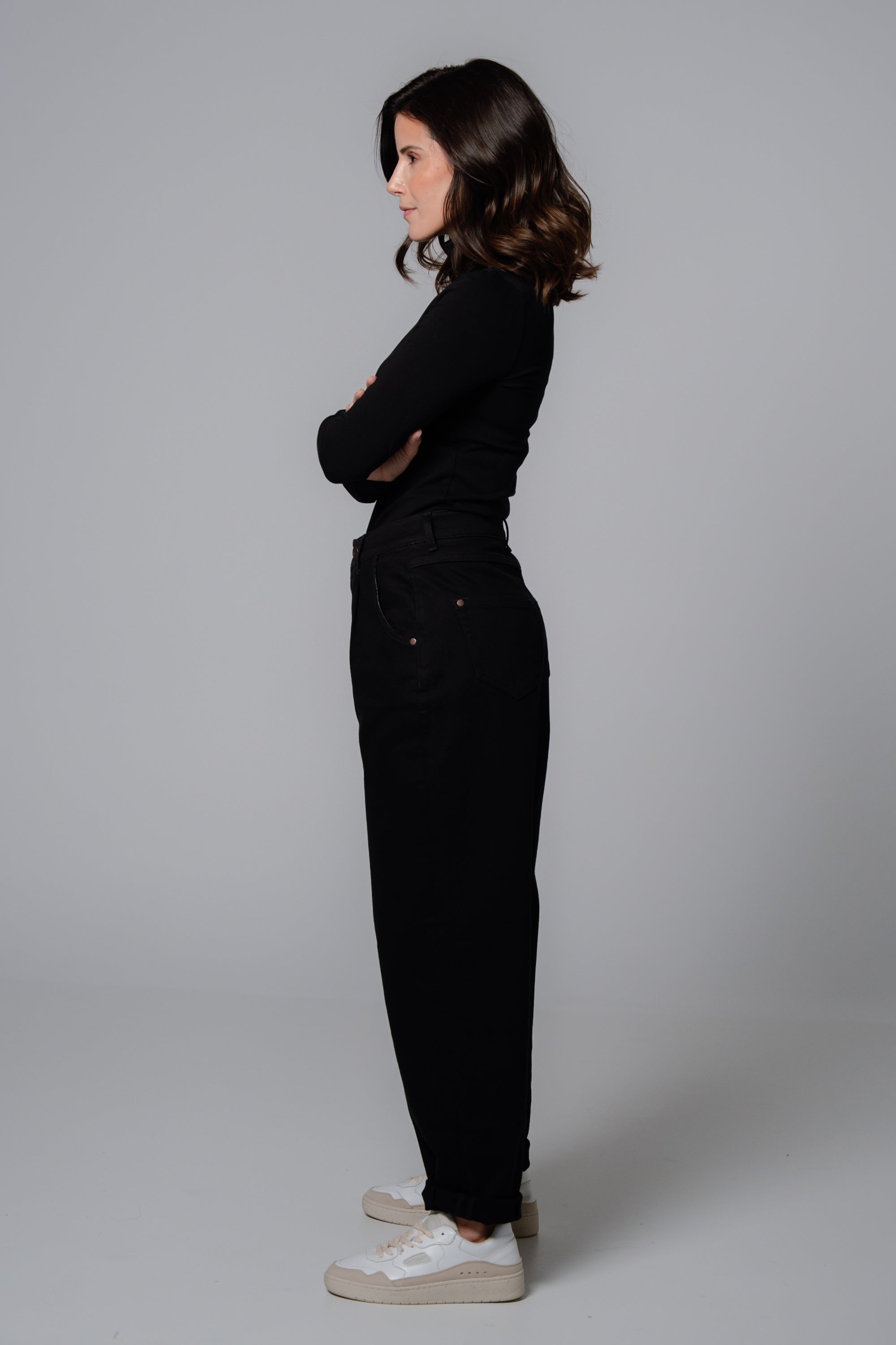 fv-Bel:la Balloon | High Waist | Stay Black Denim
