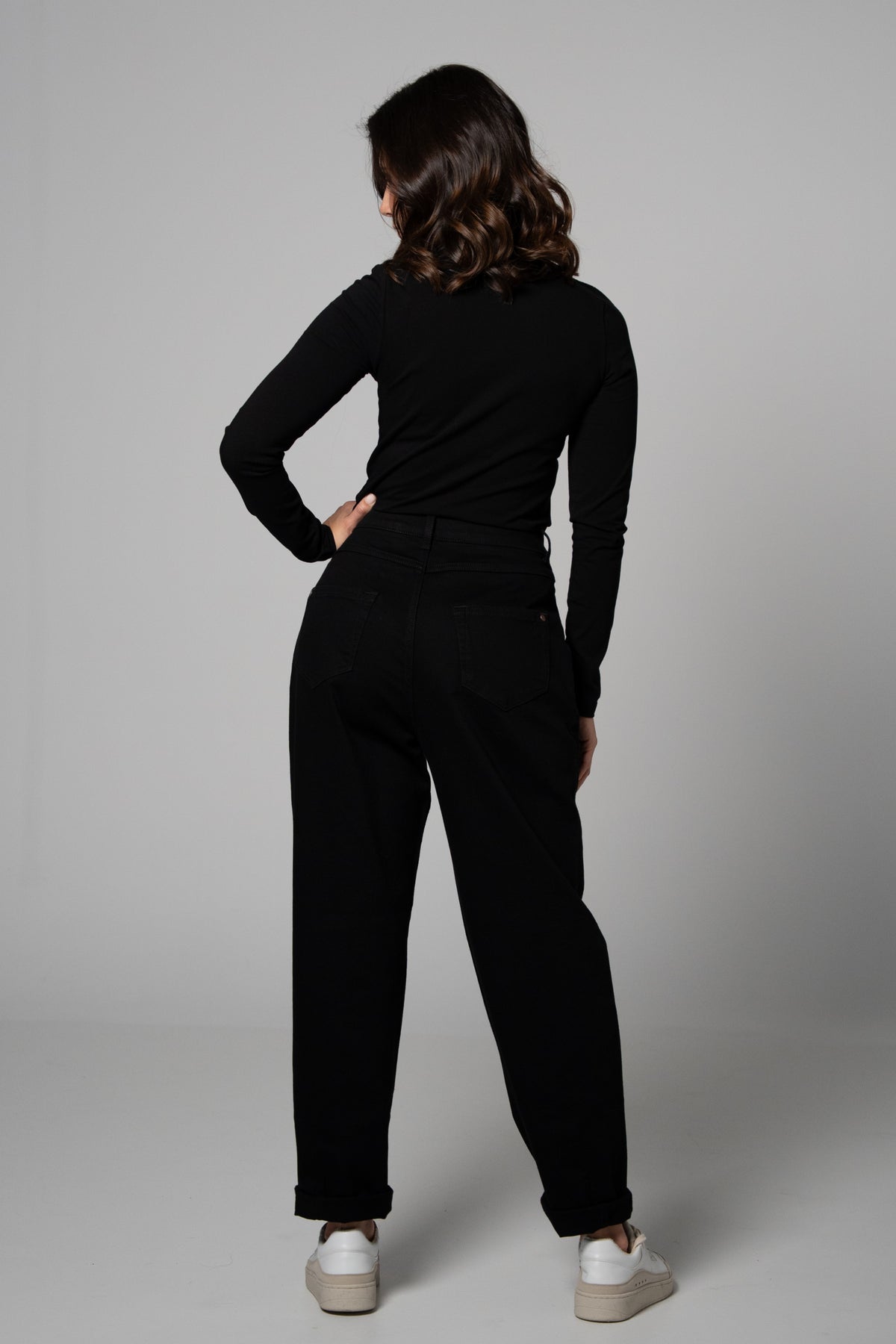 fv-Bel:la Balloon | High Waist | Stay Black Denim