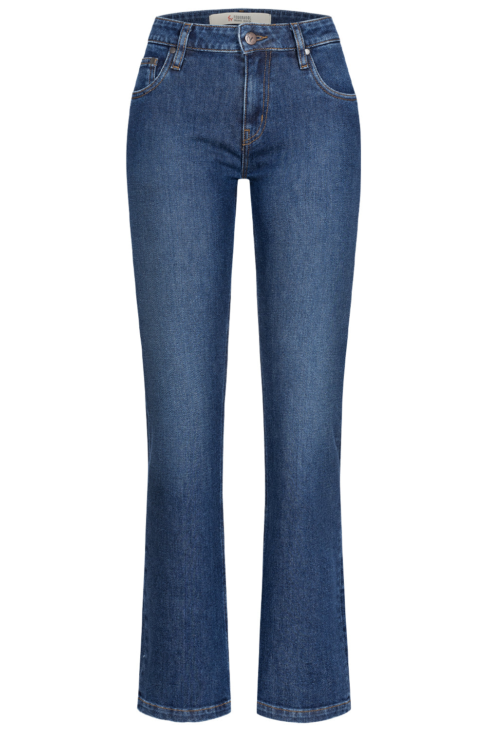 fv-La:ra Straight Leg | Low Waist