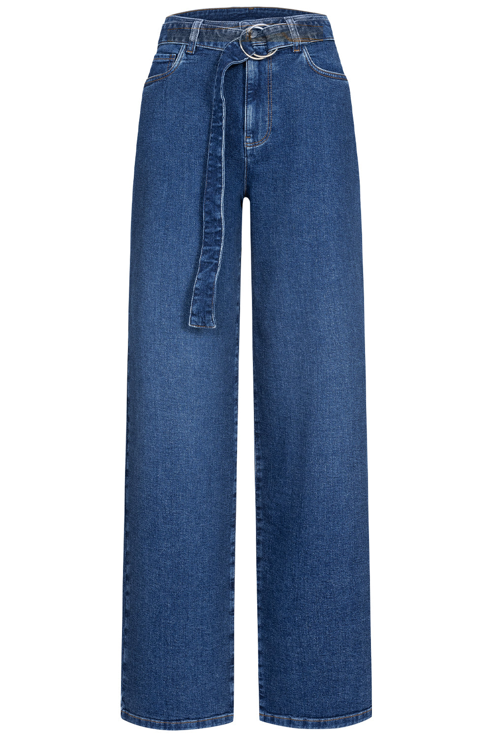 fv-Flor:ence Wide Leg | High Waist | Medium Blue