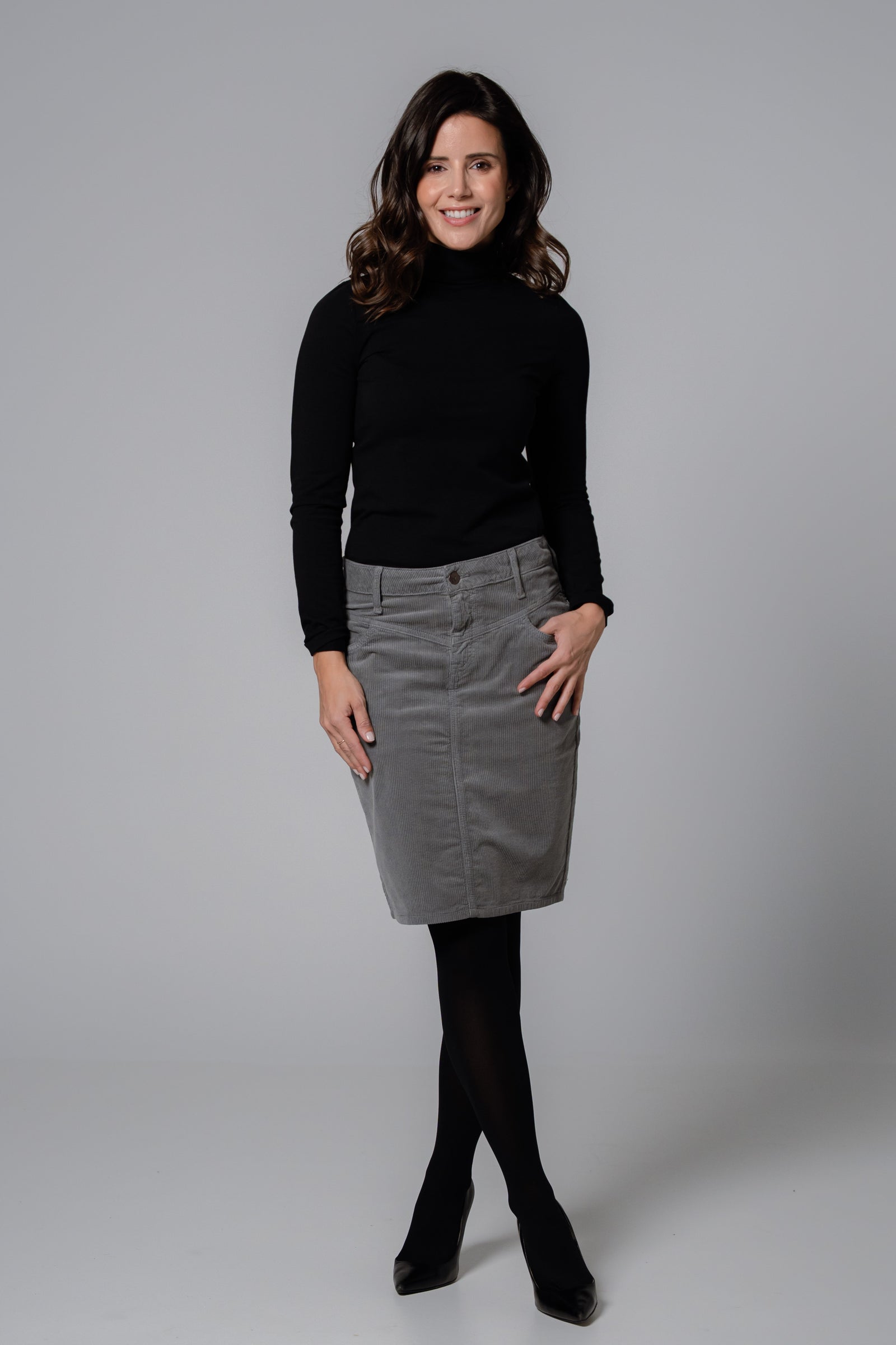fv-Sou:za Pencil Skirt | Corduroy
