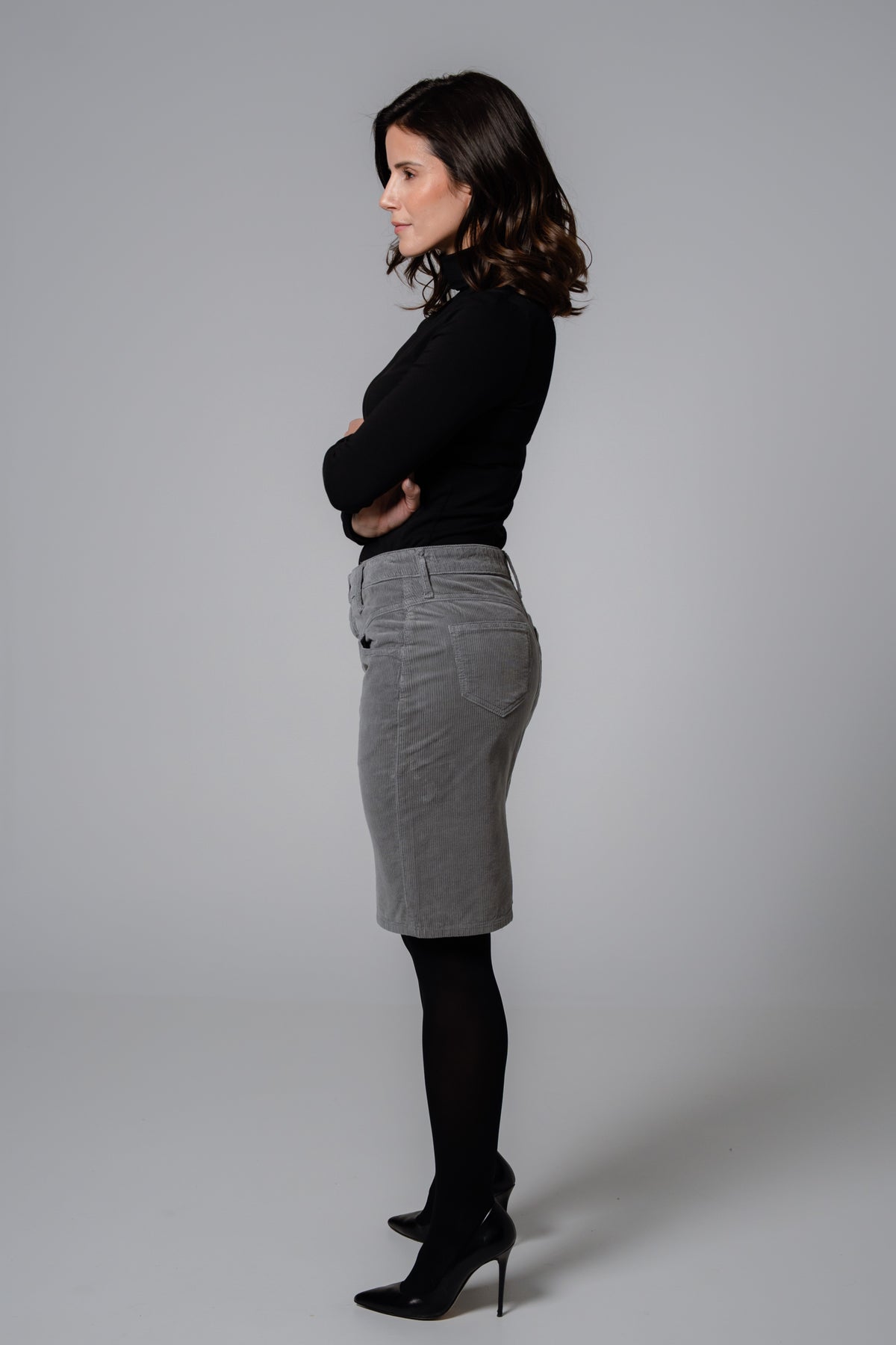 fv-Sou:za Pencil Skirt | Corduroy