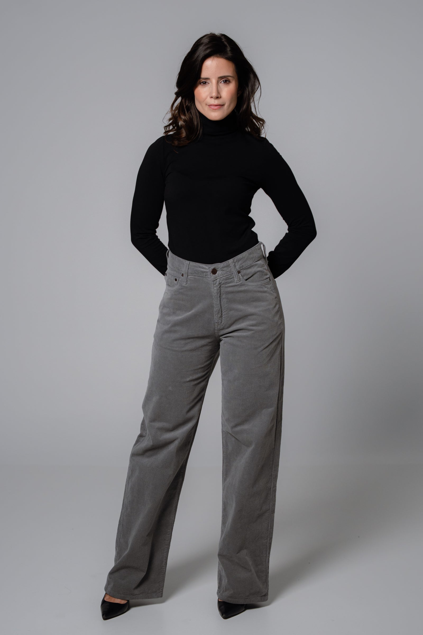 fv-Flor:ence Wide Leg | High Waist | Corduroy