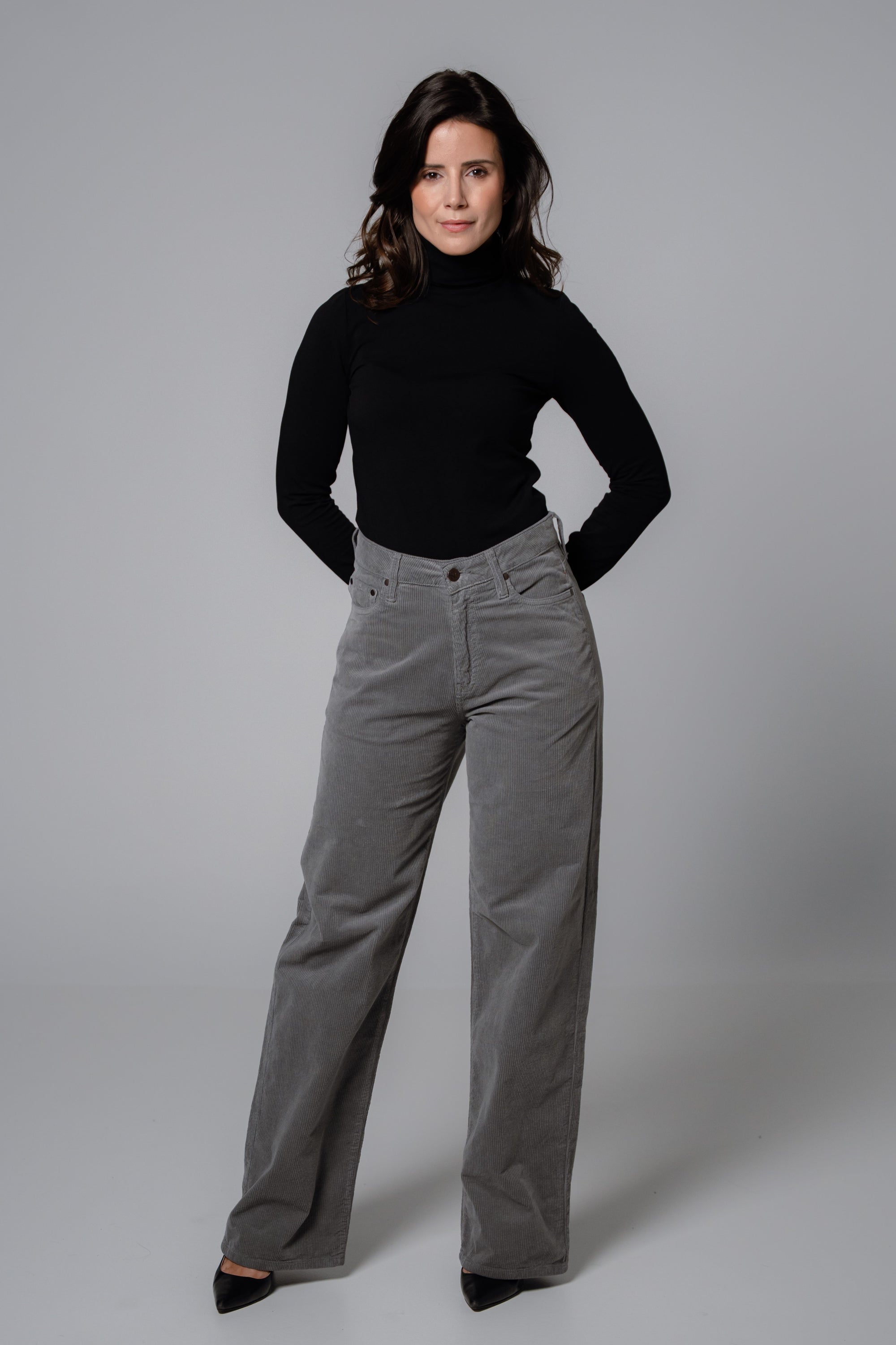 fv-Flor:ence Wide Leg | High Waist | Corduroy