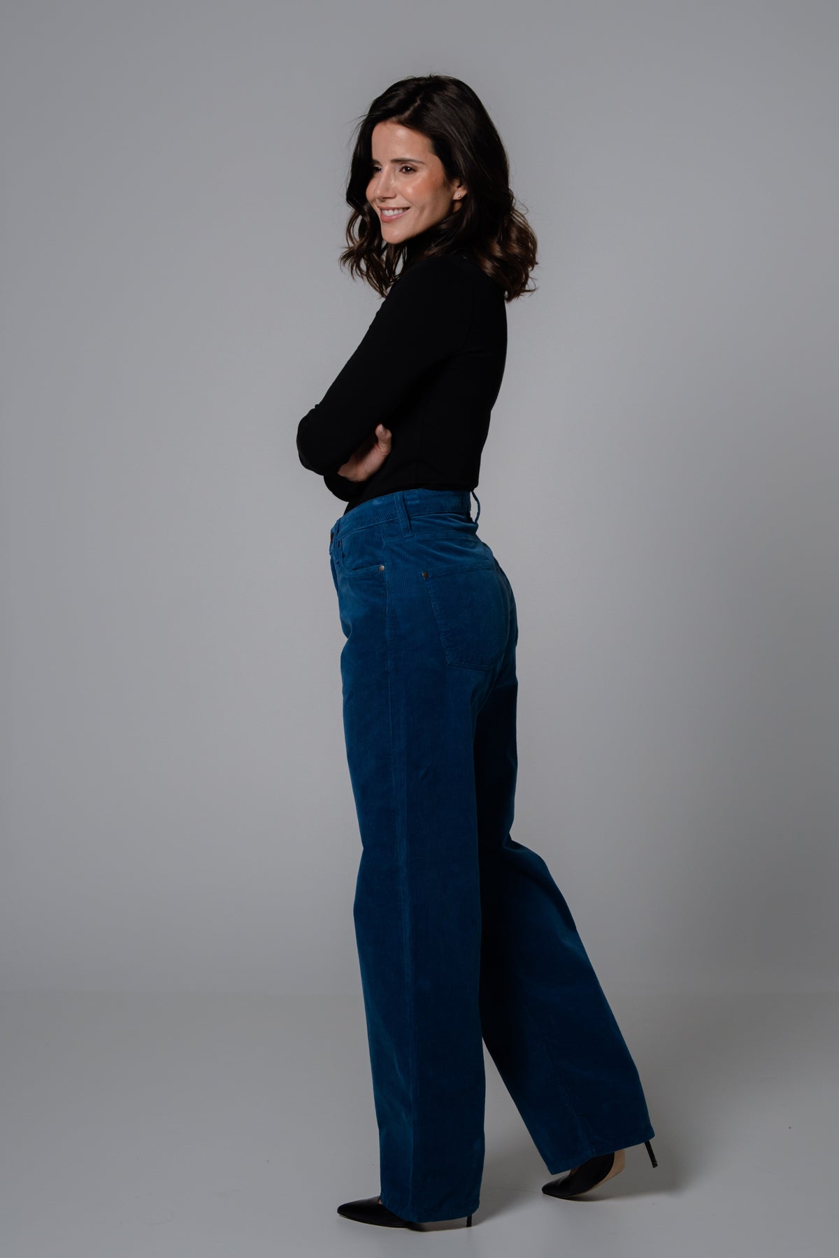 fv-Flor:ence Wide Leg | High Waist | Corduroy