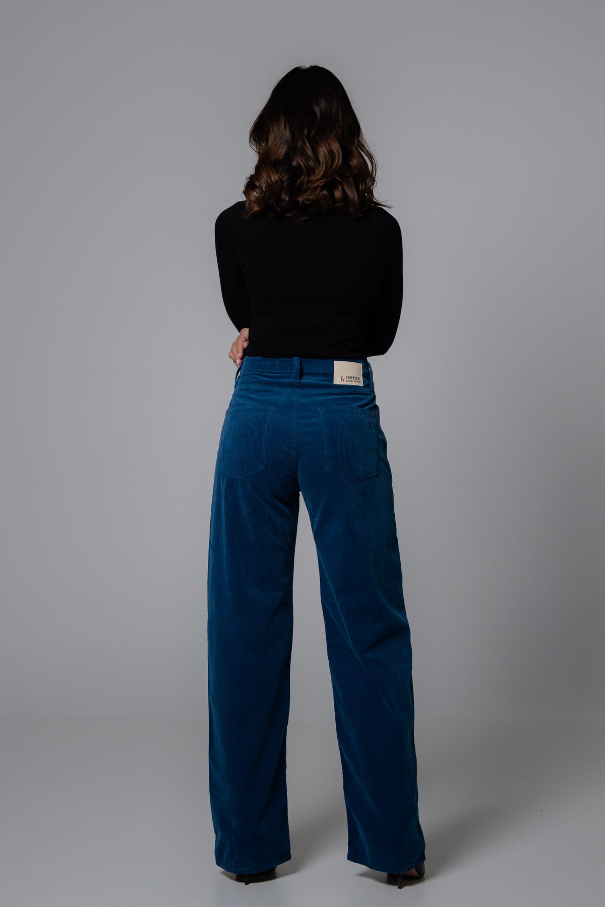 fv-Flor:ence Wide Leg | High Waist | Corduroy
