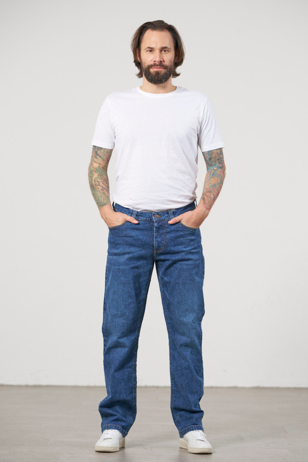 fv-Mi:lo | Straight Cut | Medium Waist | Hemp Denim I feuervogl