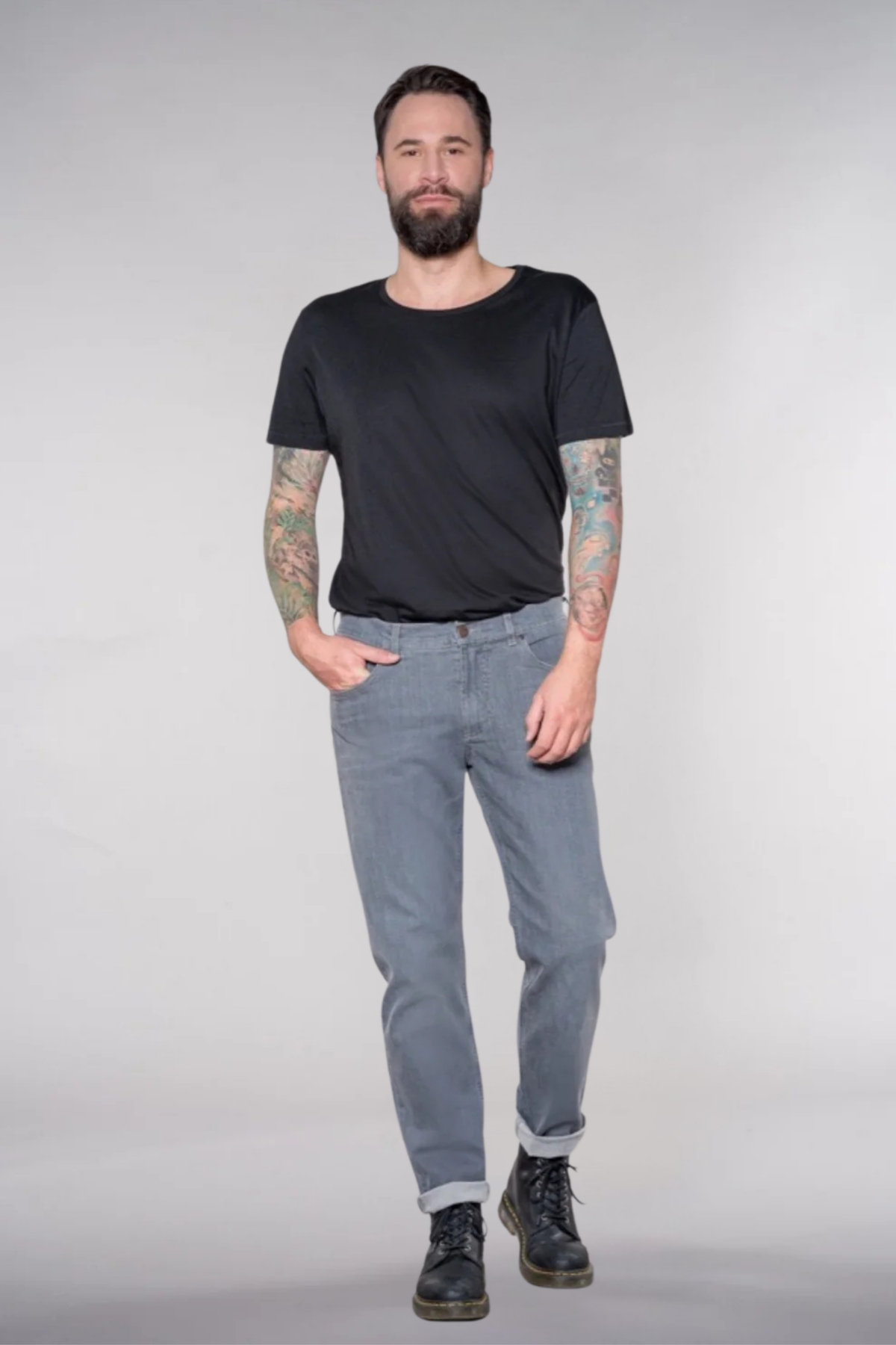 fv-Fi:nn | SlimFit | Medium Waist | Medium Grey