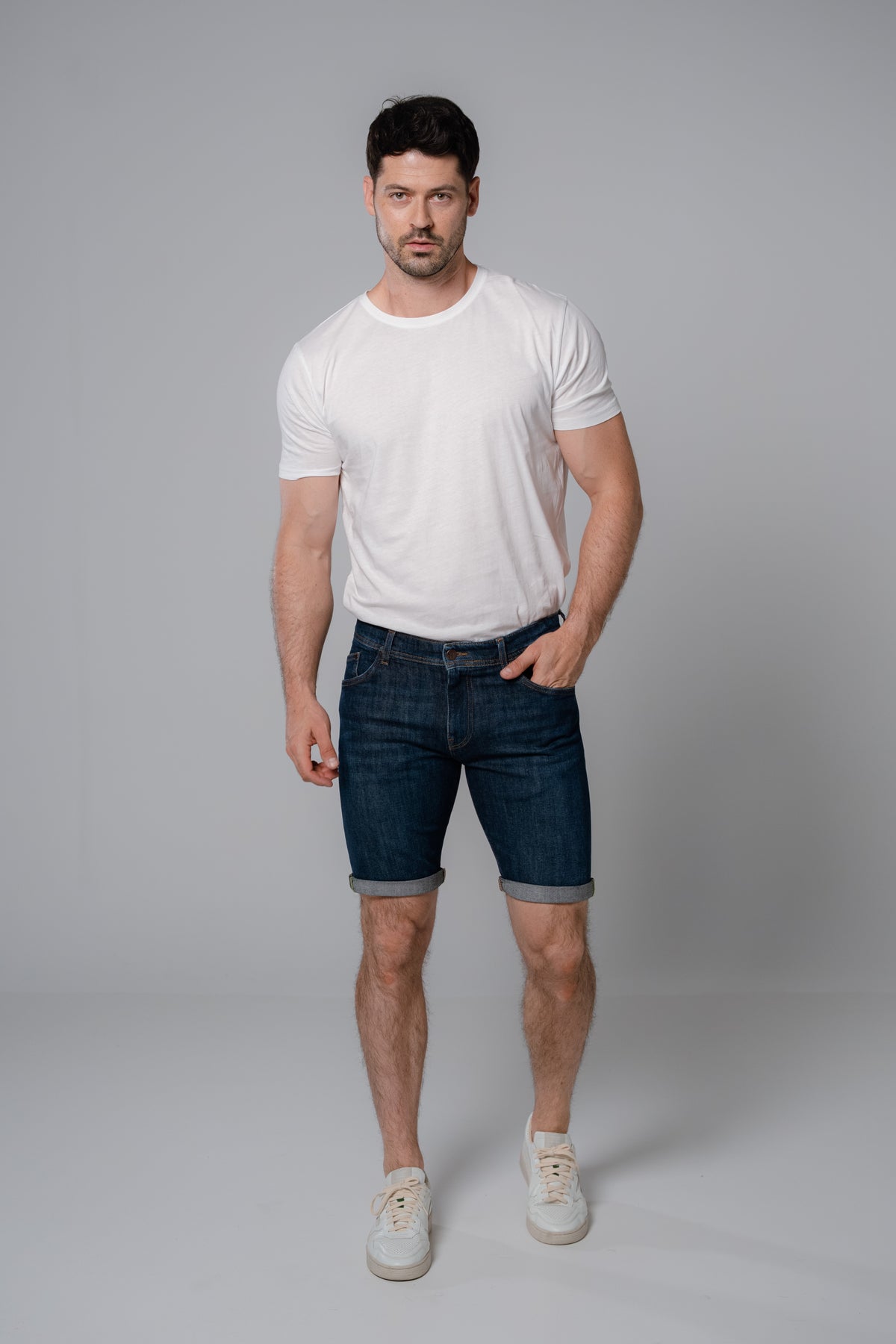 fv-Lin:us Denim Bermuda