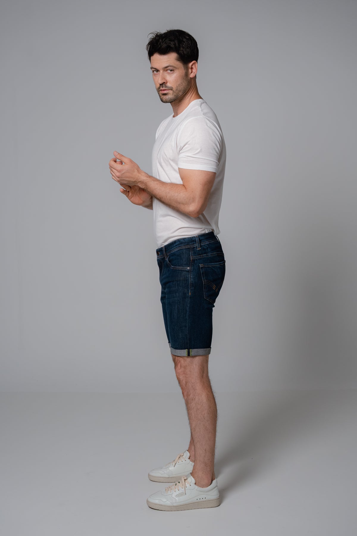 fv-Lin:us Denim Bermuda