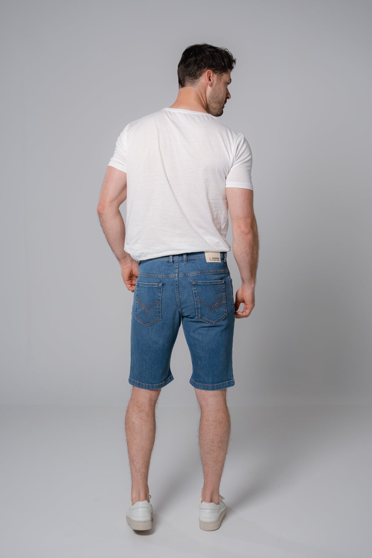 fv-Lin:us Denim Bermuda