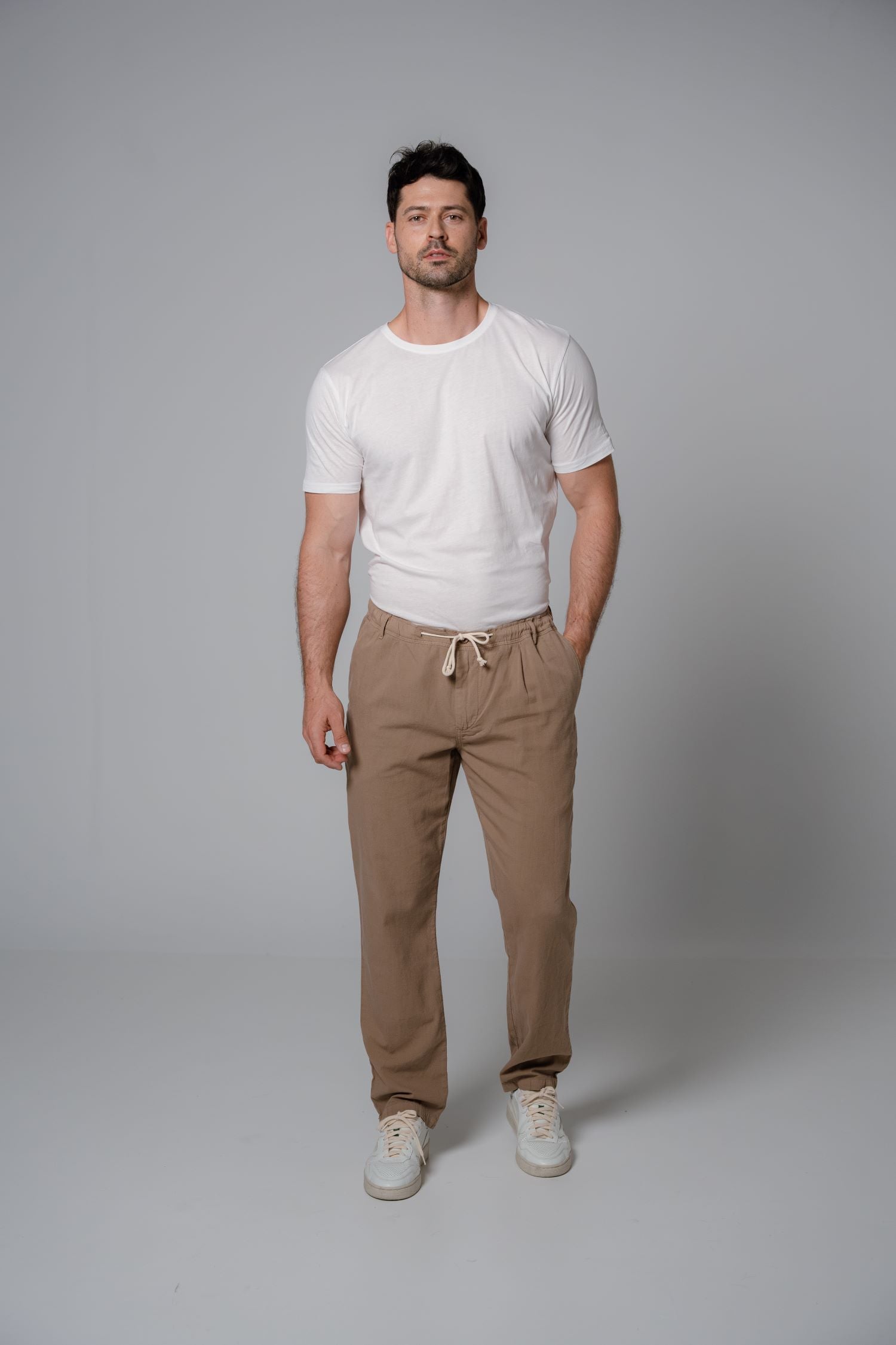 fv-Ma:ts Wide Leg | Medium Waist | Ankle | Cotton-Linen-Mix