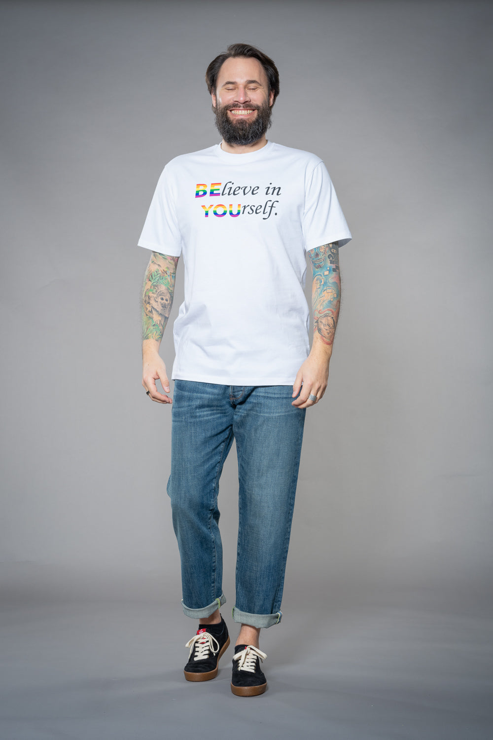 fv-Down:town | Round Neck T-Shirt | Unisex I feuervogl