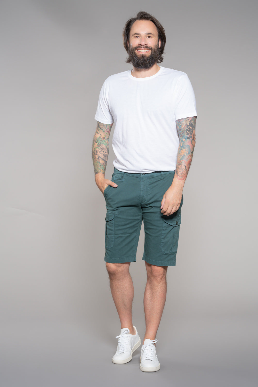 fv-La:rs | Cargo Bermuda | Soft Cotton I feuervogl