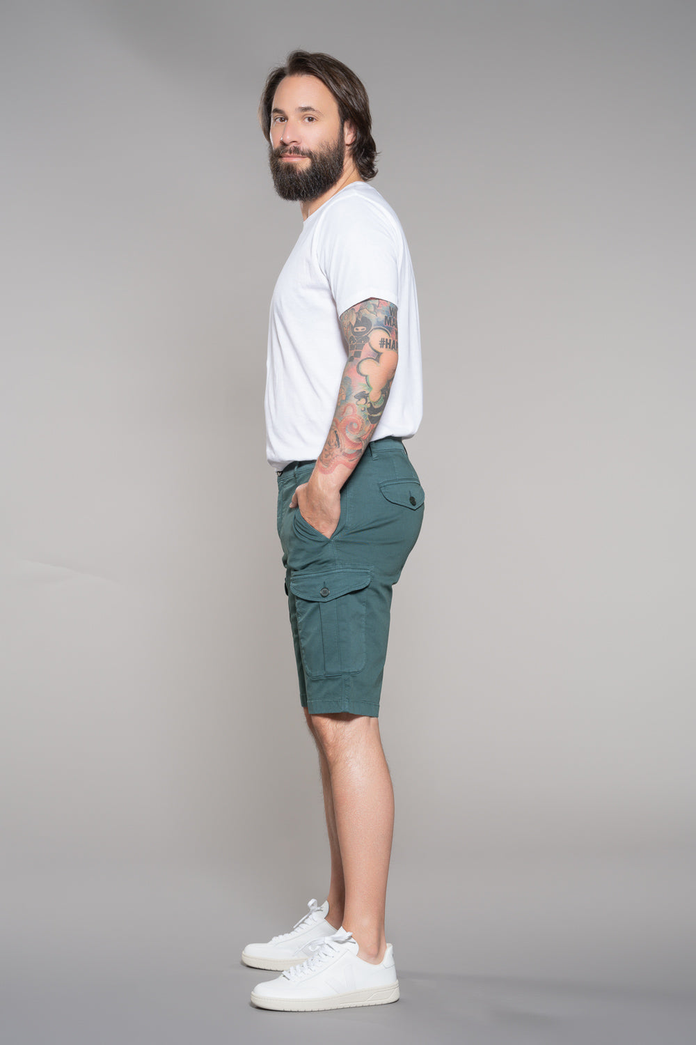 fv-La:rs | Cargo Bermuda | Soft Cotton I feuervogl