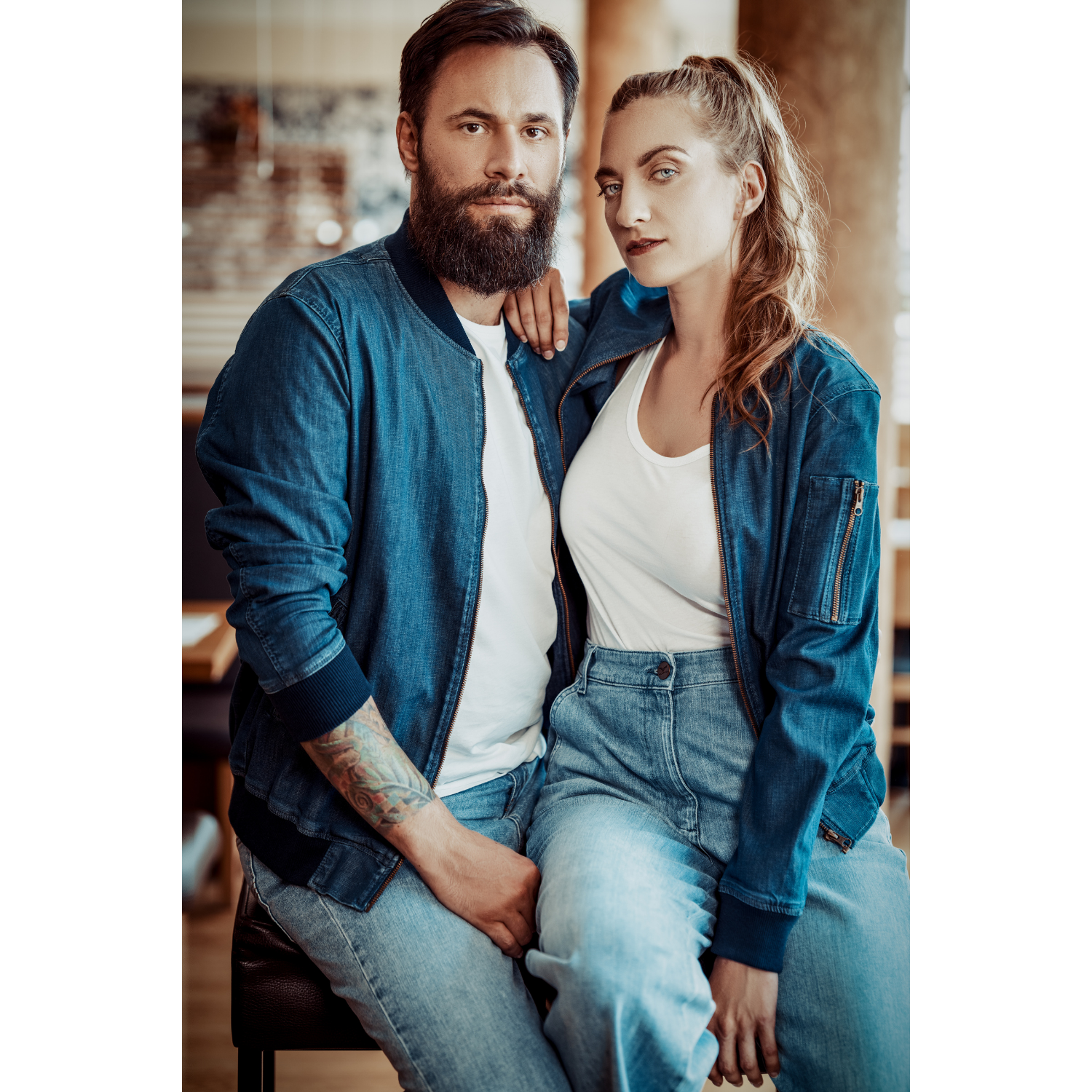 fv-Til:da | Blouson | Light Denim I feuervogl