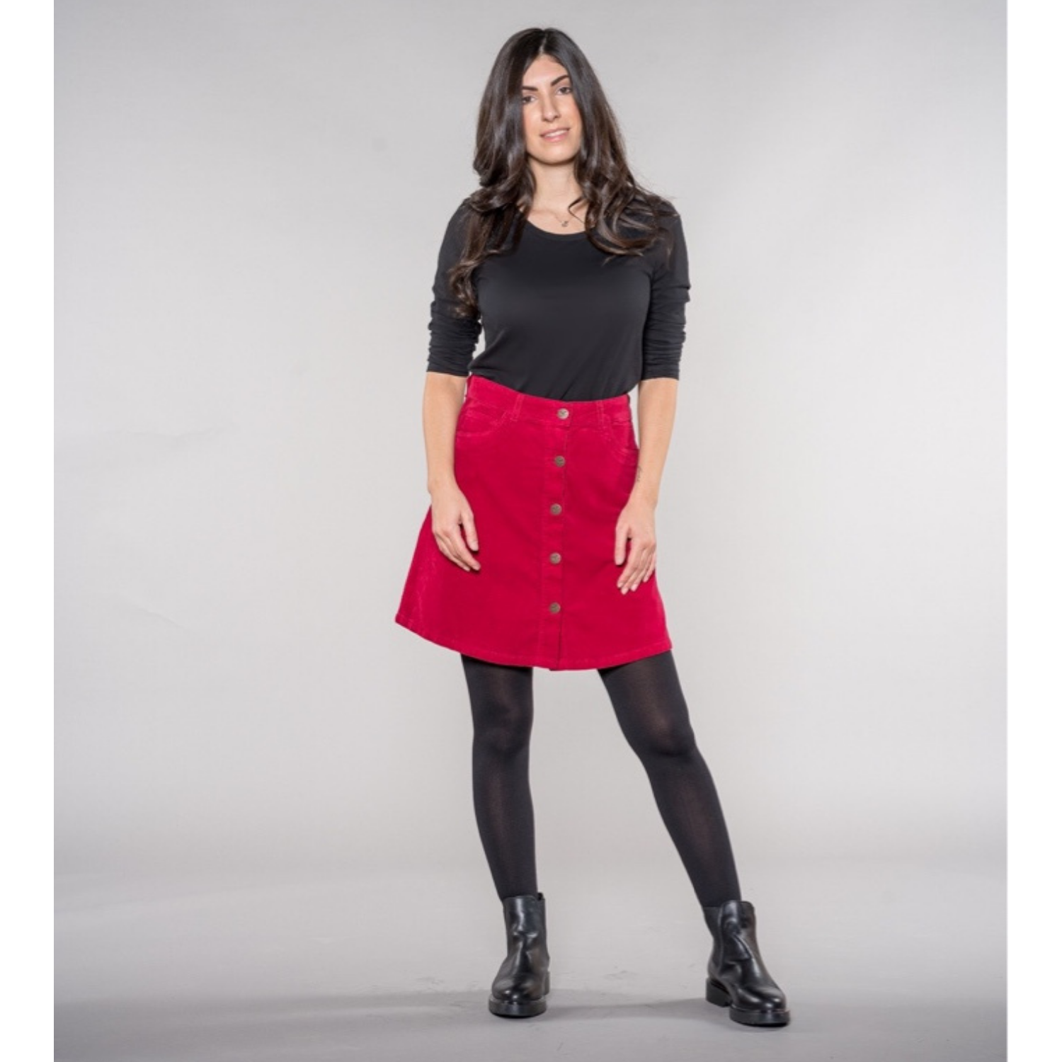fv-Son:ia | A-shape Skirt | Kord I feuervogl