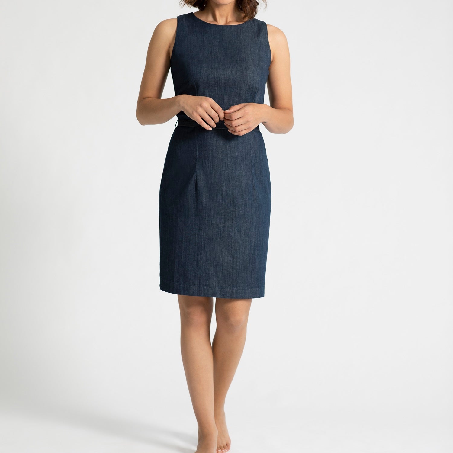 fv-Ki:m | Shift Dress | LigthDenim I feuervogl